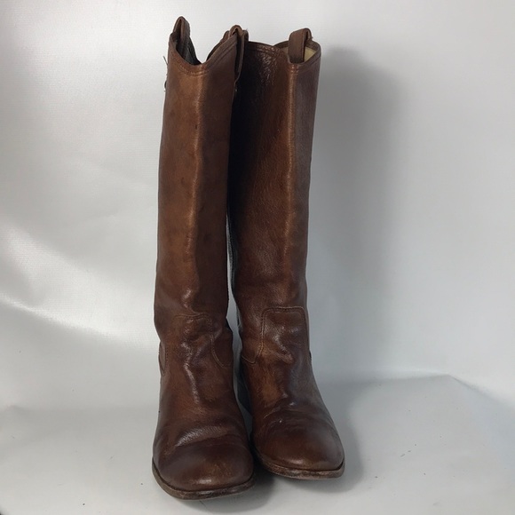 Frye Melissa Riding Boots Size 8 B brown - Picture 3 of 8